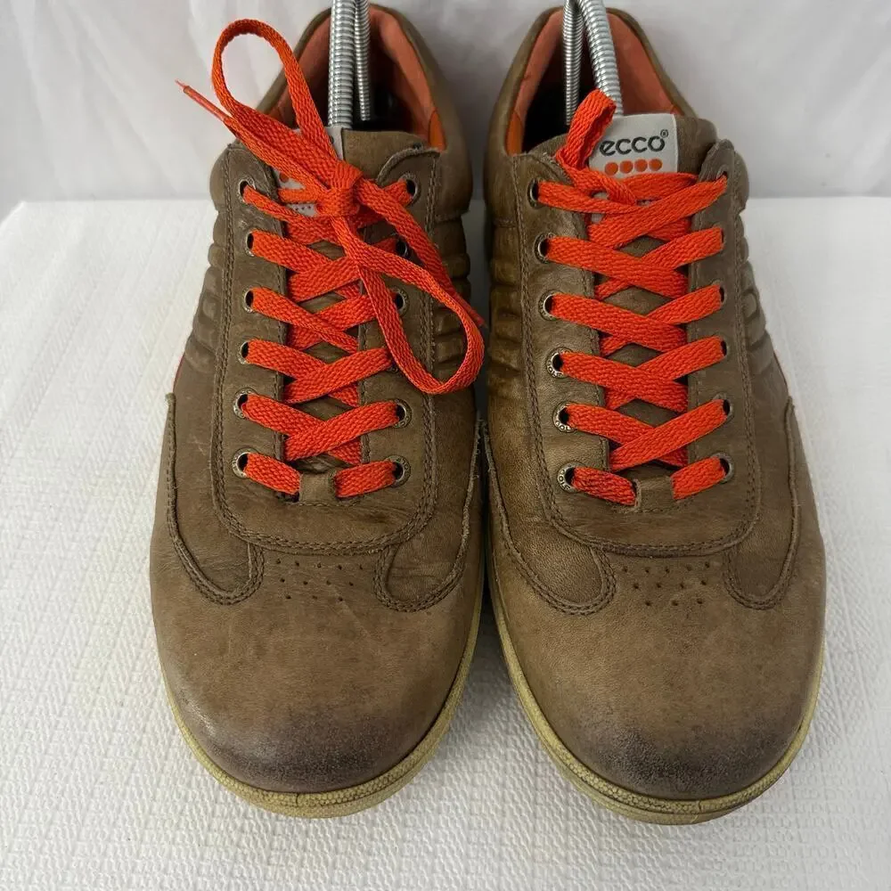 Ecco Street Evo One Hybrid Hydromax Golf Shoes Brown US 12